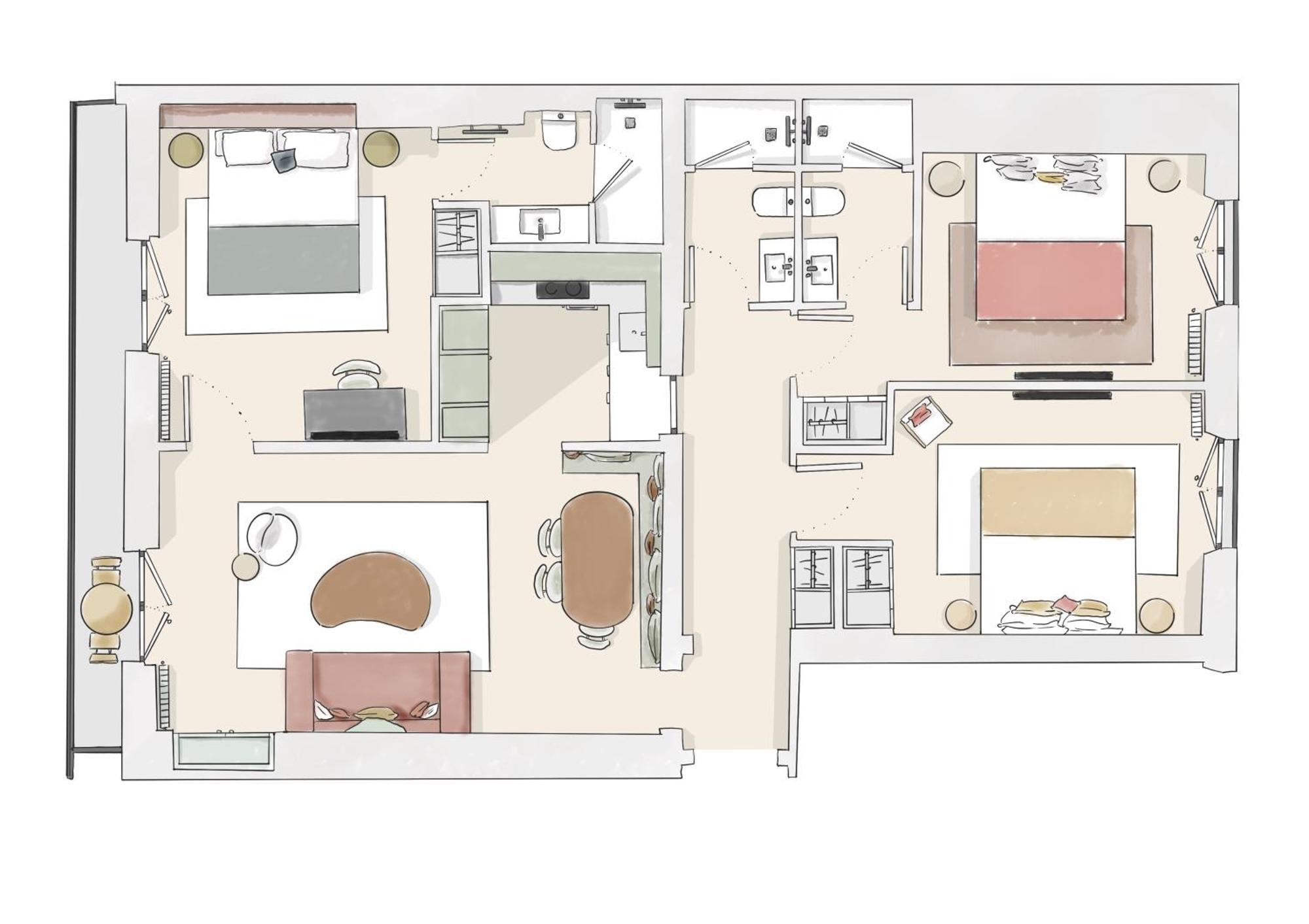 Paris Home Collection Serviced Apartments In Opera - Rue Saint-Lazare Luaran gambar